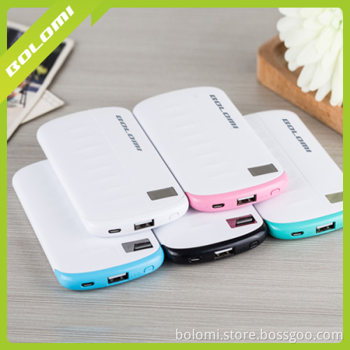 2016 new fashion best Selling Products Portable External Mobile Phone usb Power Bank 6000mAh for Smartphone with LED indicator.